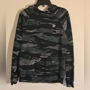 Camouflage Hoodie with Logo